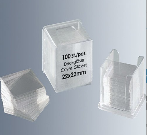 24 x 24 mm Şeffaf Plastik Kutuda Lameller